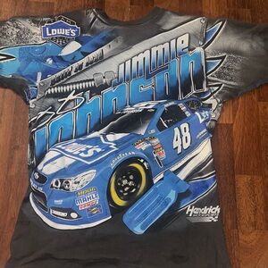 Chase Authentics Blue and Gray Racing Tee